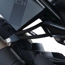 R&G Racing Exhaust Hanger & Left Hand Footrest Blanking Plate (kit) for Husqvarna Svartpilen 701 '18-'20 R&G Racing Exhaust Hanger & Left Hand Footrest Blanking Plate (kit) for Husqvarna Svartpilen 701 '18-'20